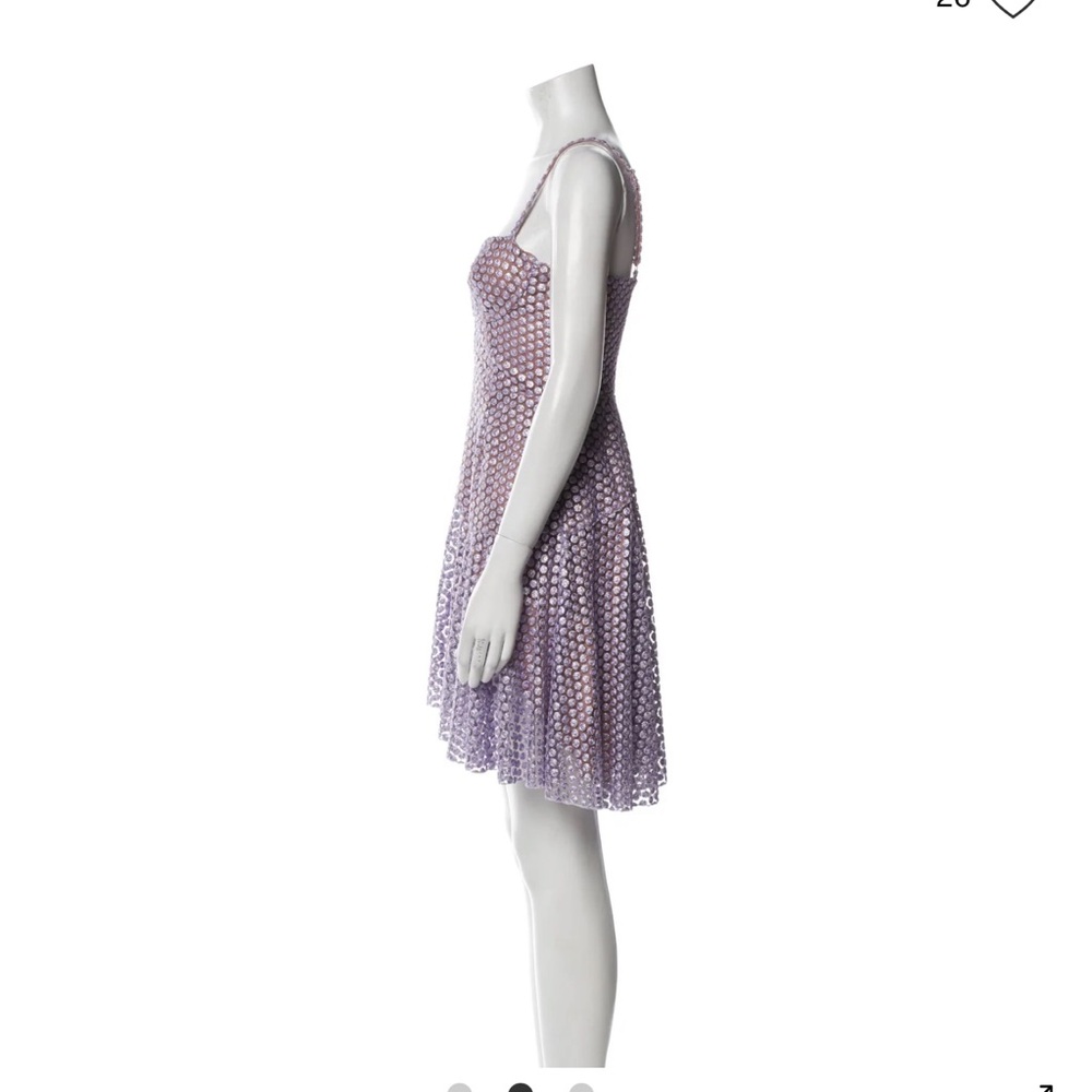 Fleur du Mal Purple Mini Dress - Picture 2 of 9